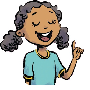 Image shows roxie is explaining her reasoning.